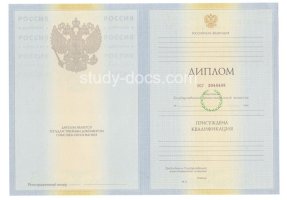 Диплом специалиста 2010-2011 в Волжском